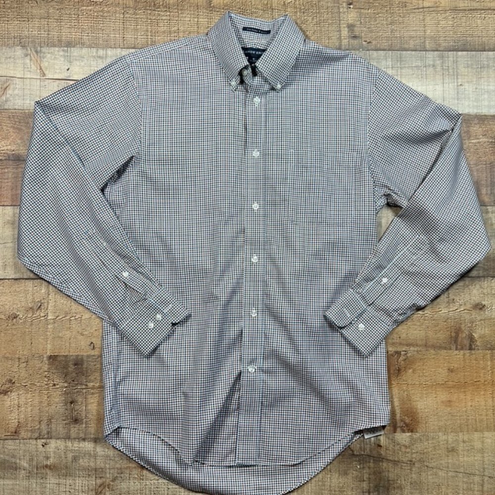 Men's Lands End No Iron Twill Shirt size Small